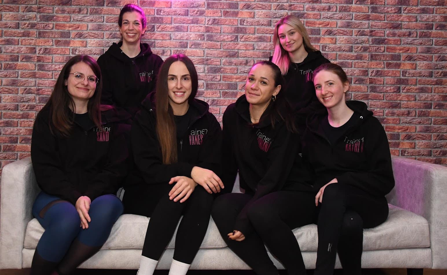 Das Polerinas Trainerinnen-Team
